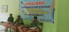 PEMERINTAH KALURAHAN SUMBERGIRI GELAR SOSIALISASI PEMBANGUNAN INFRASTRUKTUR DAN BANTUAN SOSIAL BAGI 